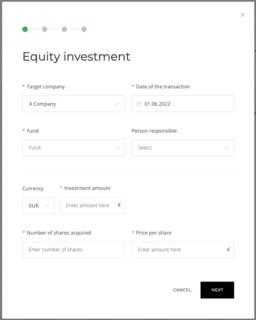 Equity investment